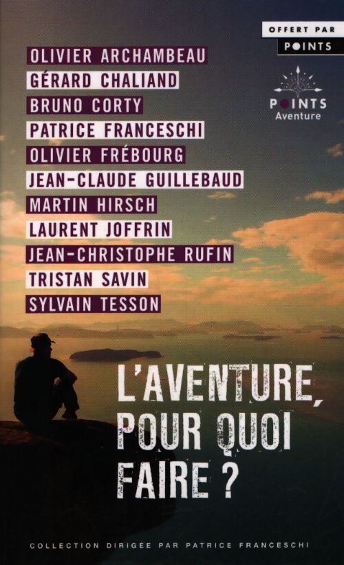 L'aventure, pour quoi faire ? - Collectif - Livre