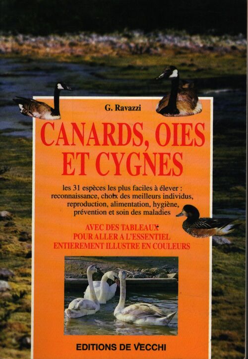 Canards oies et cygnes - G. Ravazzi - Livre