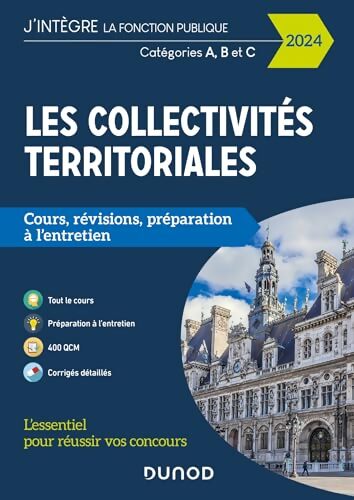 Les collectivités territoriales - 2024 : Catégories A B et C - Odile Meyer - Livre
