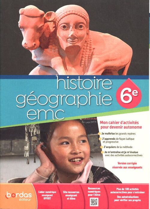 Histoire-géographie EMC 6e - Collectif - Livre