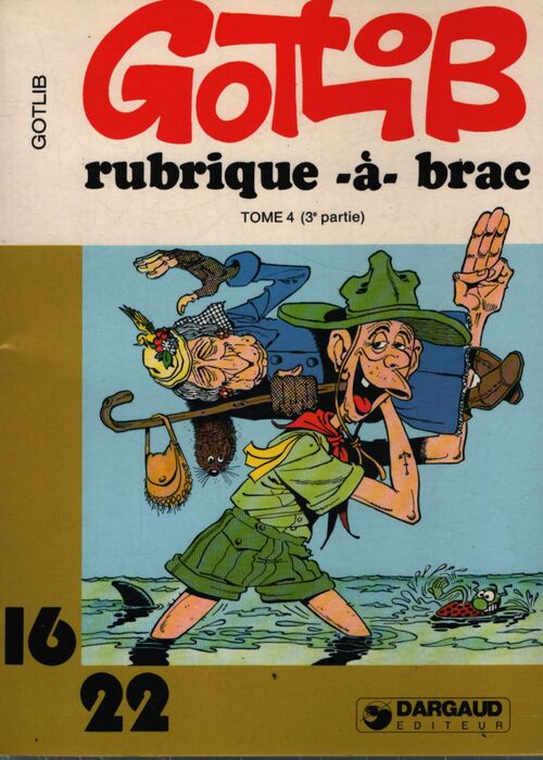 Rubrique-à-brac Tome IV (3e partie) - Gotlib - Livre