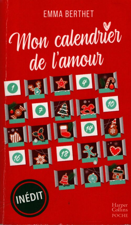 Mon calendrier de l'amour - Emma Berthet - Livre