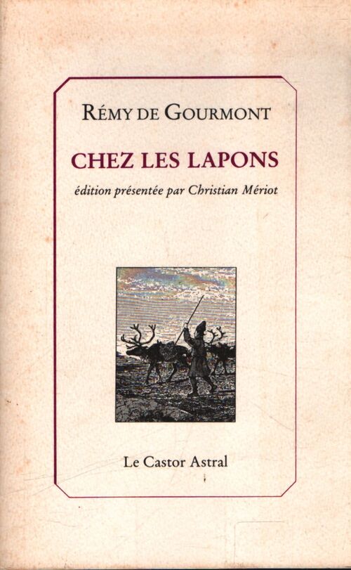 Chez les lapons - Rémy De Gourmont - Livre
