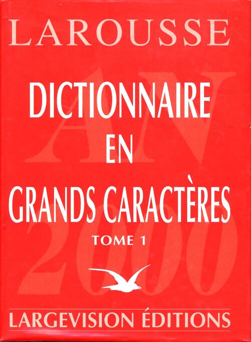 Dictionnaire larousse français en grands caractères (2 vols) - Pierre Bénite - Livre