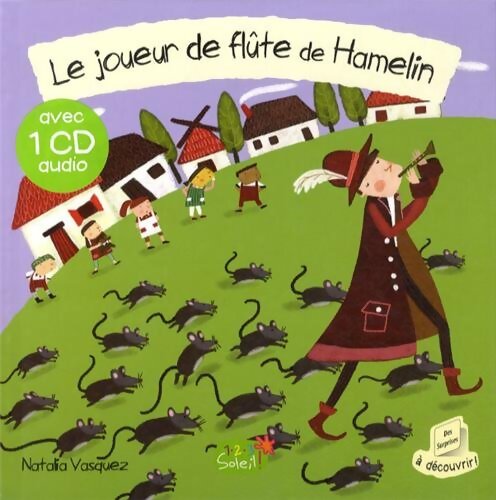 Le joueur de flûte de Hamelin + CD - VASQUEZ N. - Livre