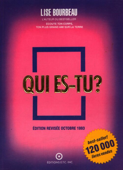 Qui es-tu ? - Lise Bourbeau - Livre
