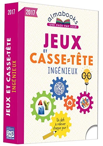 Almabook Jeux et casse-tête ingénieux 2017 - Pascal Naud - Livre