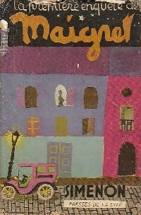 La première enquête de maigret - Georges Simenon - Livre