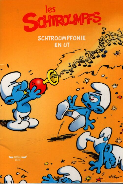 Schtroumpfonie en ut - Peyo - Livre