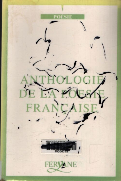 Anthologie de la poésie française - Cécile Saporta - Livre