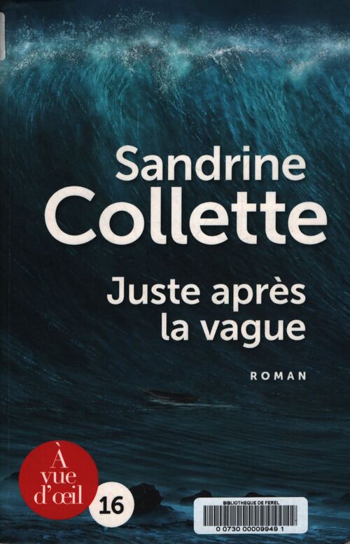Juste après la vague - Sandrine Collette - Livre
