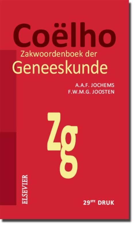 Série medische zakboeken zakwoordenboek der geneeskunde - Coelho - Livre