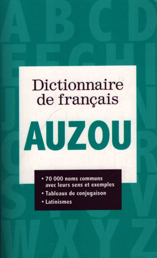 Dictionnaire de français Auzou - Collectif - Livre