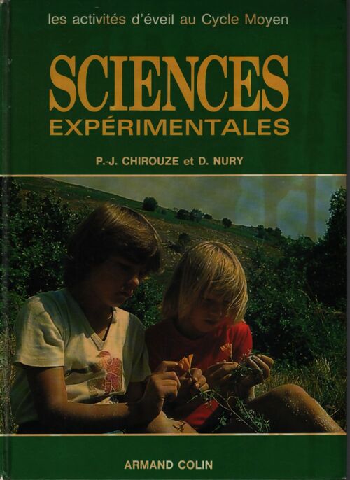 Sciences expérimentales - Collectif - Livre
