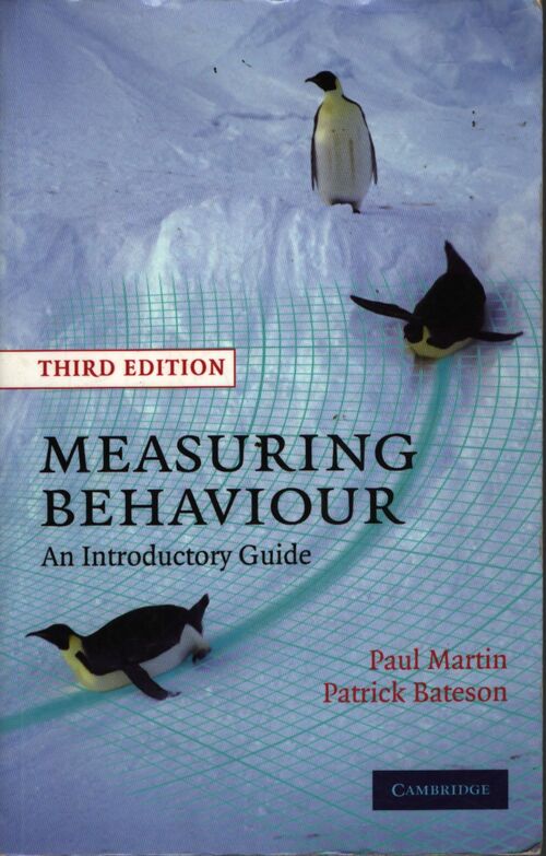 Measuring behaviour : An introductory guide - Paul Martin - Livre