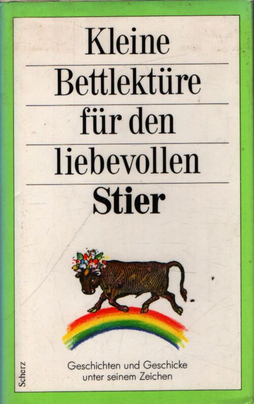 Kleine bettlektüre für den liebevollen stier - Collectif - Livre