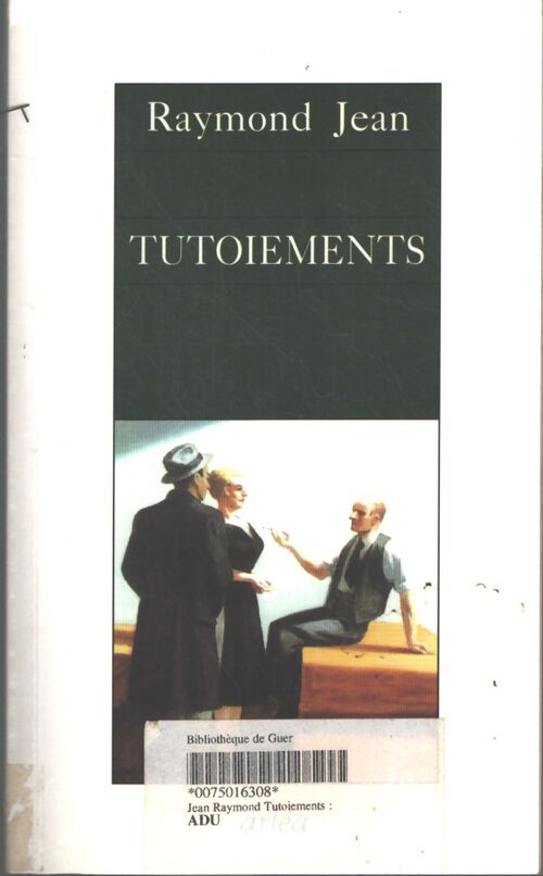 Tutoiements - Jean - Livre