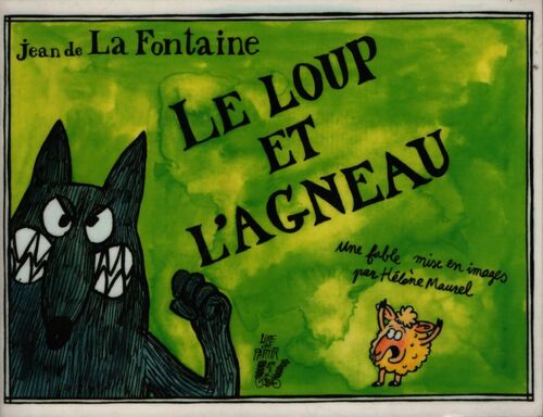 Le loup et l'agneau - Jean De La Fontaine - Livre
