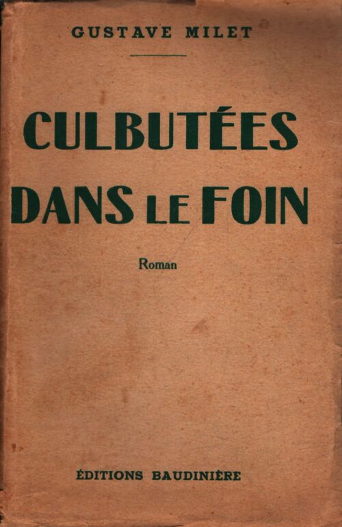 Culbutées dans le foin - Gustave Milet - Livre