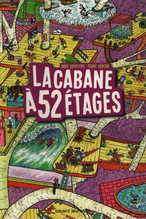 La cabane à 13 étages Tome IV : La cabane à 52 étages - Andy Griffiths - Livre