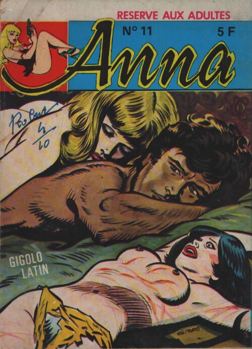 Anna n°11 : Gigolo latin - Collectif - Livre