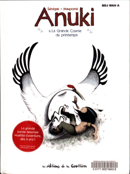 Anuki Tome VI : La grande course du printemps - Frédéric Maupomé - Livre