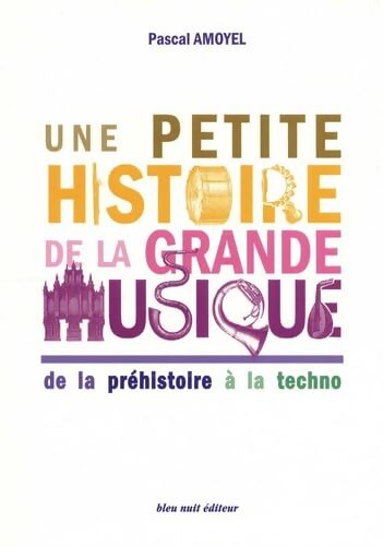 Une petite histoire de la grande musique : De la préhistoire à la techno - Pascal Amoyel - Livre