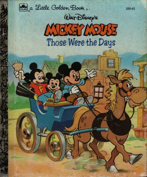 Mickey Mouse :Those were the days - Disney - Livre