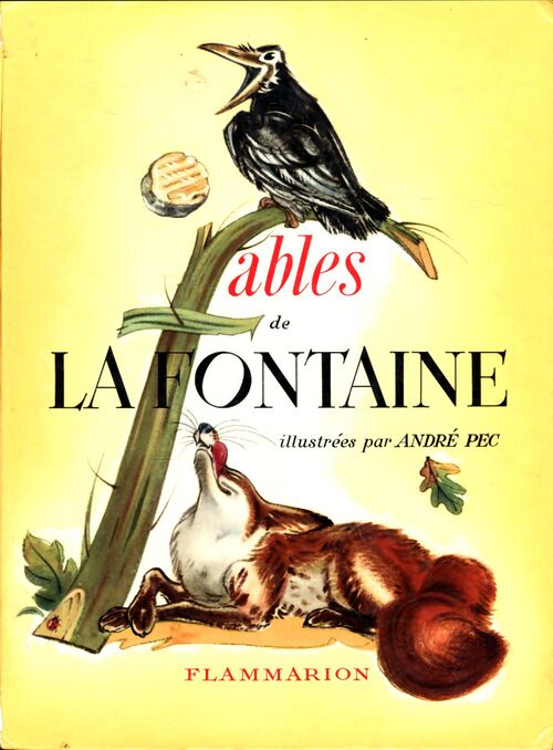 Fables - Jean De La Fontaine - Livre