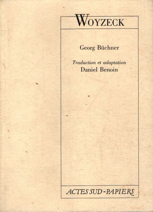 Woyzeck - Georg B ? Chner - Livre