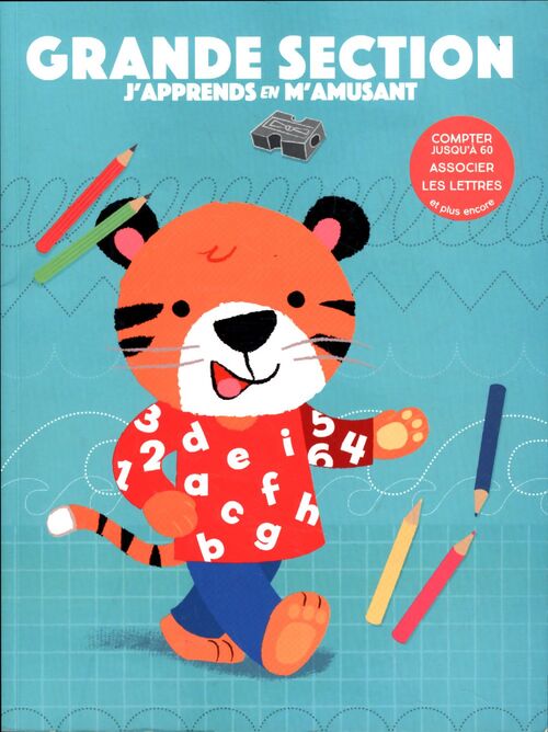 Grande section - J'apprends en m'amusant - Collectif - Livre