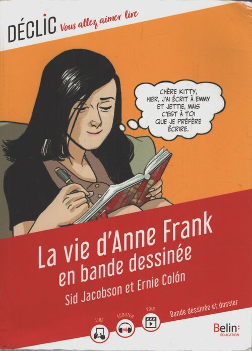 La vie d'Anne Frank en bande dessinée - Charly Prabel-Guignard - Livre