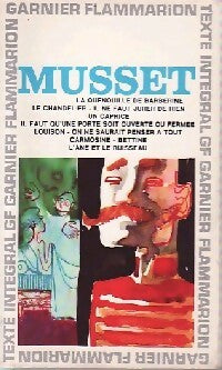 Théâtre Tome II - Alfred De Musset - GF - Livre