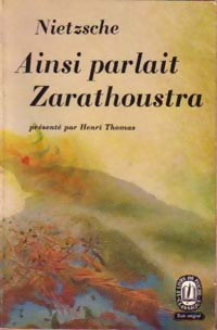 Ainsi parlait Zarathoustra - Friedrich Nietzsche - Le Livre de Poche - Livre