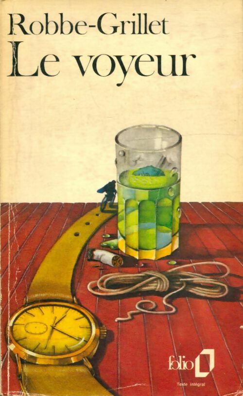 Le voyeur - Alain Robbe-Grillet - Folio - Livre