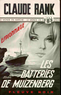Les batteries de Muizenberg - Claude Rank - Espionnage - Livre