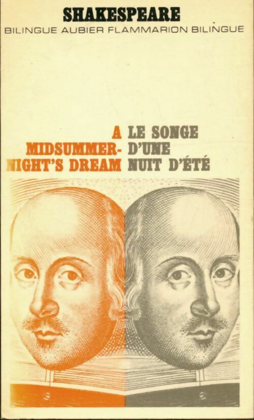 Le songe d'une nuit d'été / A Midsummer night's dream - William Shakespeare - Bilingue - Livre