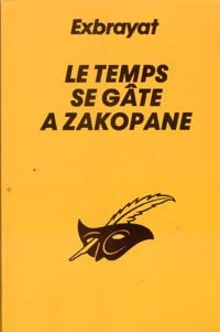 Le temps se gâte à Zakopane - Charles Exbrayat - Le Masque - Livre