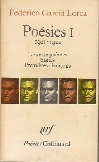 Poésies Tome I - Federico Garcìa Lorca - Poésie - Livre