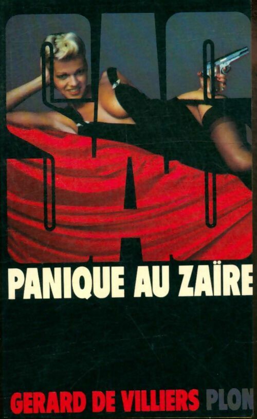 Panique au Zaïre - Gérard De Villiers -  SAS - Livre