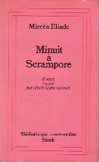 Minuit à Serampore - Mircea Eliade - Bibliothèque cosmopolite - Livre