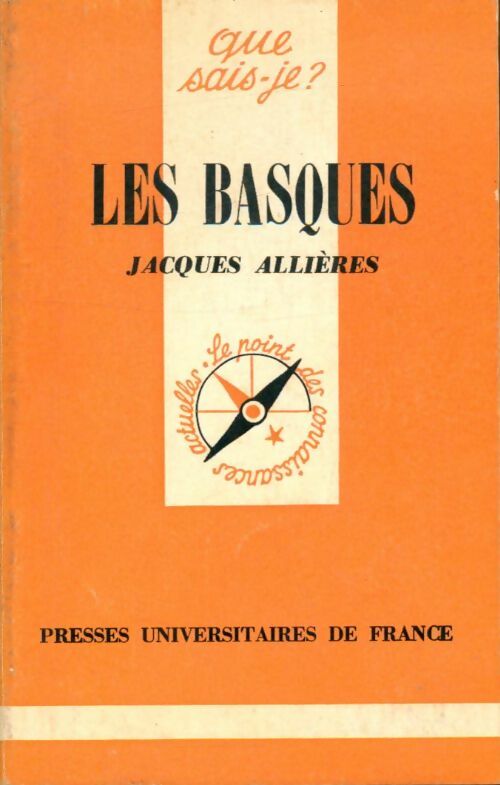 Les Basques - Jacques Allières - Que sais-je - Livre