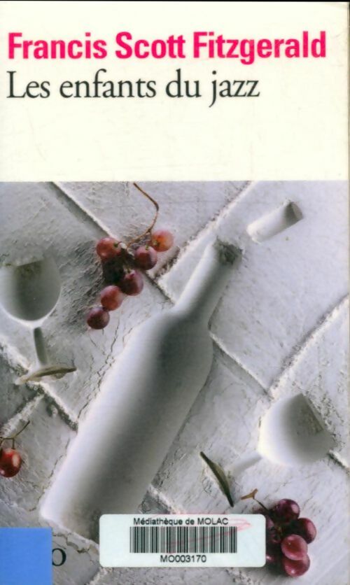 Les enfants du jazz - Francis Scott Fitzgerald - Folio - Livre