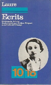 Ecrits - Laure - 10-18 - Livre
