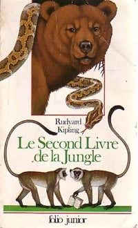 Le second livre de la jungle - Rudyard Kipling - Folio Junior - Livre