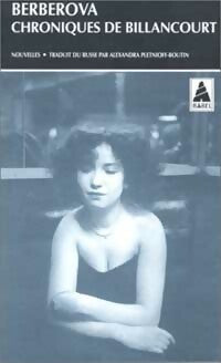 Chroniques de Billancourt - Nina Berberova - Babel - Livre
