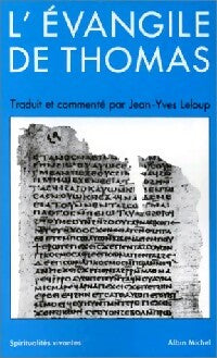 L'Evangile de Thomas - Jean-Yves Leloup - Spiritualités Vivantes Poche - Livre