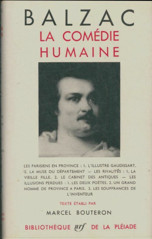 La comédie humaine Tome IV - Honoré De Balzac - La Pléiade - Livre