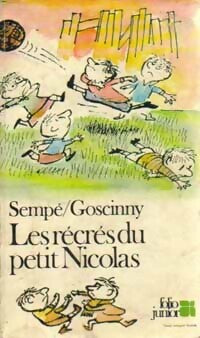 Les récrés du petit Nicolas - René Goscinny - Folio Junior - Livre