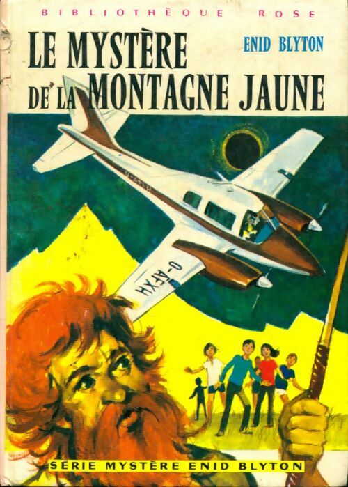 Le mystère de la montagne jaune - Enid Blyton - Bibliothèque rose (3ème série) - Livre